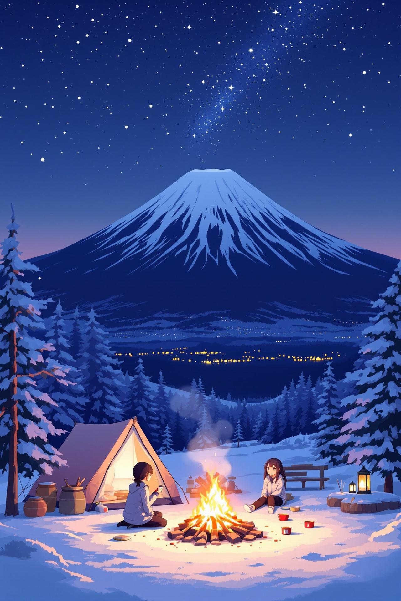 羞羞漫画网址 - 摇曳露营△ Yuru Camp 番剧海报