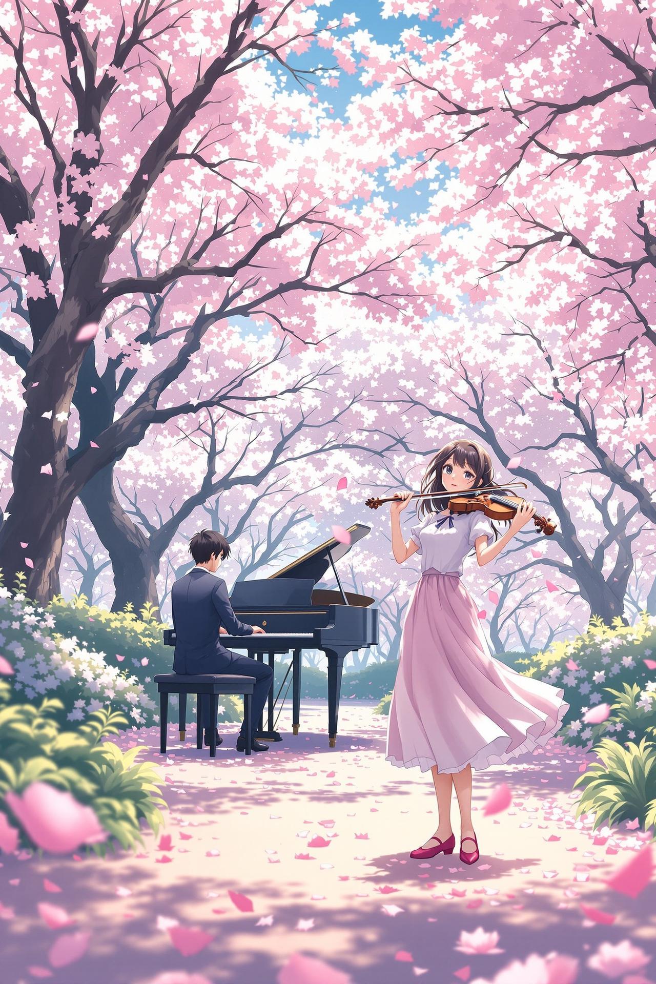 羞羞漫画网址 - 四月是你的谎言 Shigatsu wa Kimi no Uso 番剧海报